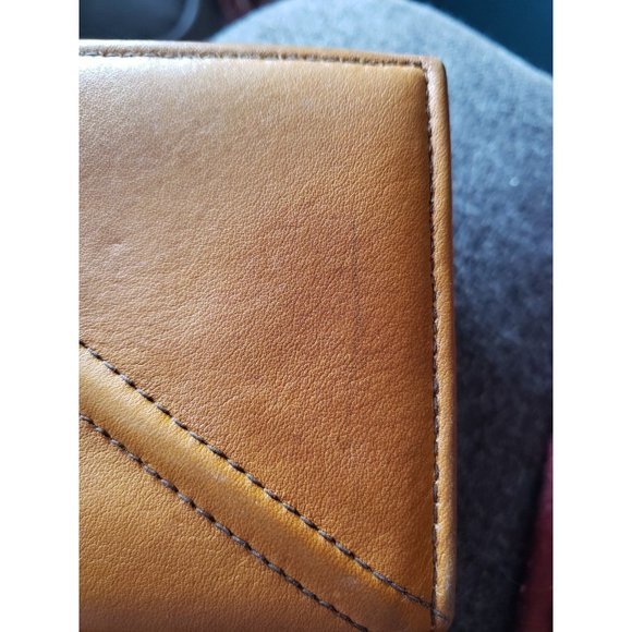 80s/90s‎ Tan Leather Wallet - Picture 6 of 7